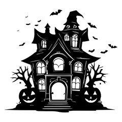 Simple Halloween Vector Usable for any purpose like design even drawing and coloring lesson