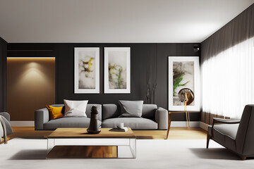 contemporary Livingroom interior