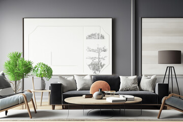 contemporary Livingroom interior