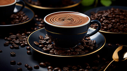 cup of coffee generative ai