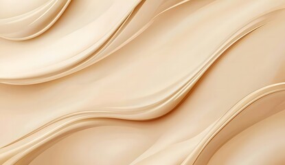 Fototapeta premium Waves of boiled milk, milk with cocoa or coffee