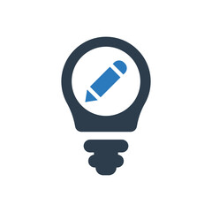 Creative idea icon