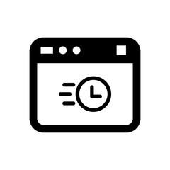 Web response time icon