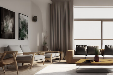 Fototapeta premium contemporary Livingroom interior