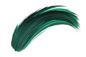 Elegant teal paint stroke perfect for artistic backgrounds or creative projects, adding a touch of vibrancy and style.