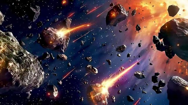 asteroids  and  a comet
