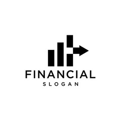 finance logo icon, business & finance logo, finance design, trading and distribution logo, accounting & financial logo, Financial Advisors Design Template