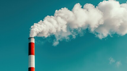Smoke Stack Pollution Air Pollution Industrial Emissions