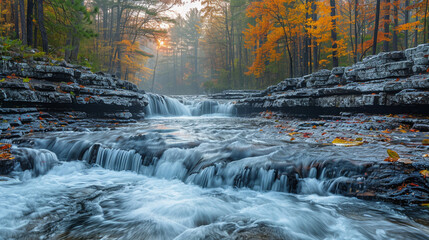 waterfall in the forest