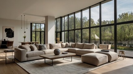 Fototapeta premium modern living room