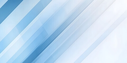 Obraz premium geometric white and blue modern abstract background. linear simple and light illustration