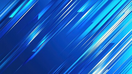 Abstract Blue and White Diagonal Lines Background