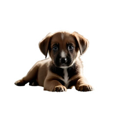 Obraz premium dog puppy looking at the camera