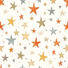 Fototapeta premium seamless star pattern