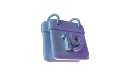 3D Model daily  calendar day 19