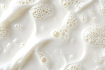 Milky cosmetic cream texture background