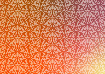 Orange line abstract geometry pattern line background