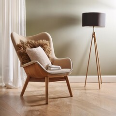 Elegant Furniture Chair Design in a Stylish Room Setting - Modern Interior Inspiration
