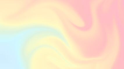 Pink Cyan Liquid Abstract Blurred gradient background with hologram effect and magic lights. Abstract fantasy backdrop with fairy sparkles.