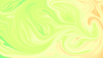 Sage Orange Liquid Abstract Blurred gradient background with hologram effect and magic lights. Abstract fantasy backdrop with fairy sparkles.