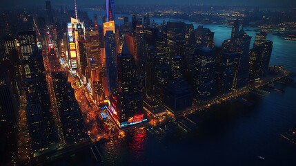 Aerial photos of major cities in the United States, high-angle city architecture photos
