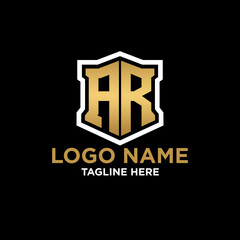 INITIAL LOGO HEXAGON