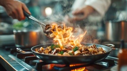 food preparation and cooking