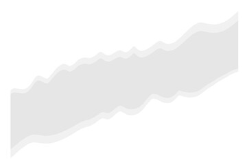 Torn paper design element with space for text transparent background