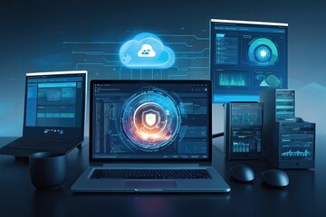 Dynamic Visualization Strategies for Cloud Native Systems in Cyber Defense with Virtual Servers and Interactive Dashboards