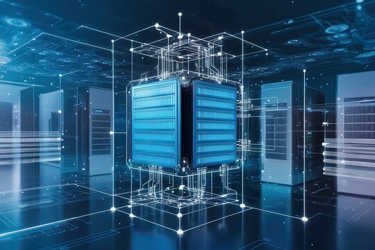 Abstract Visualization of Container Orchestration Platforms for Networked Servers in Cybersecurity Infrastructure