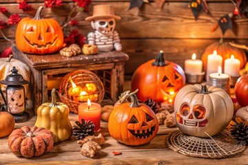 Halloween still life