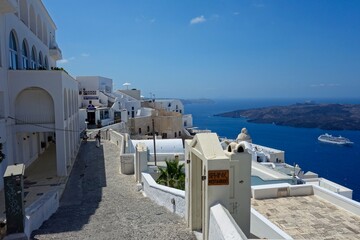 Exploring the picturesque Greek island of Santorini
