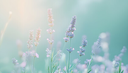 Obraz premium Soft watercolor splashes or strokes in muted tones, offering an artistic yet understated look