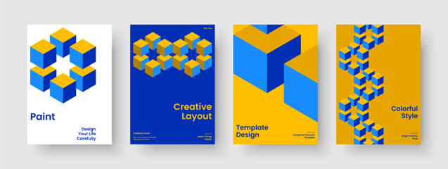 Geometric Business Presentation Design. Creative Flyer Template. Abstract Book Cover Layout. Background. Banner. Poster. Report. Brochure. Magazine. Notebook. Brand Identity. Pamphlet. Newsletter