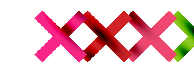 Obraz premium Colorful squares, lines minimal abstract background. Vector Illustration For Wallpaper, Banner, Background, Card, Book Illustration, landing page