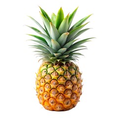 pineapple isolated on white