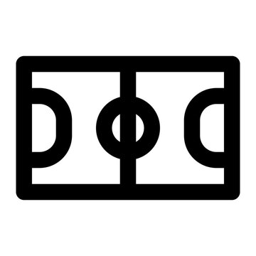 black soccer field icon clip art preview
