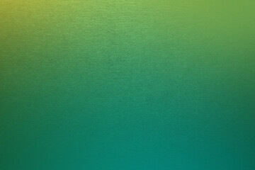 Green emerald tone color paint with blue shade on eco environmental friendly blank cardboard box blank paper texture background with space minimal style recycling concept