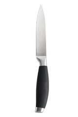 Modern kitchen knife isolated on white