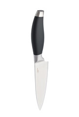 Chef knife with black handle