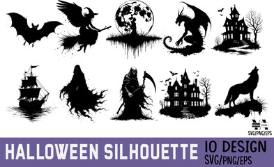 Halloween Silhouette Bundle