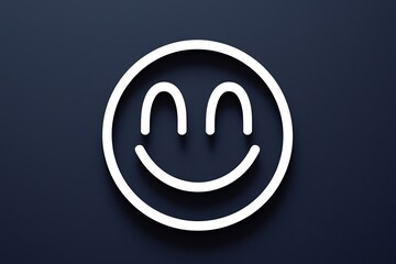 Dreamy Emotional Smiley Face Icon Design