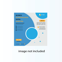 Minimal creative elegant sns digital marketing corporate business socila media design