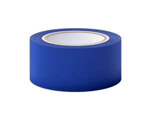 A roll of blue tape, perfect for arts, crafts, and various projects. Versatile and easy to use for organizing and repairs.