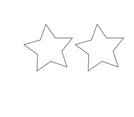 Obraz premium 3d render of a star