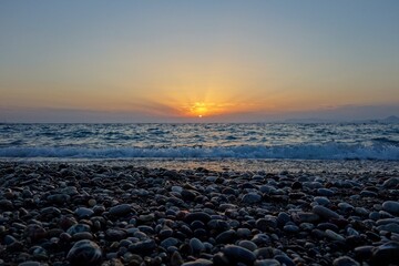 Exploring the picturesque Greek Islands on the Island of Rhodes (Rodos)