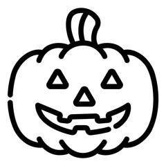 jack o lantern Line Icon