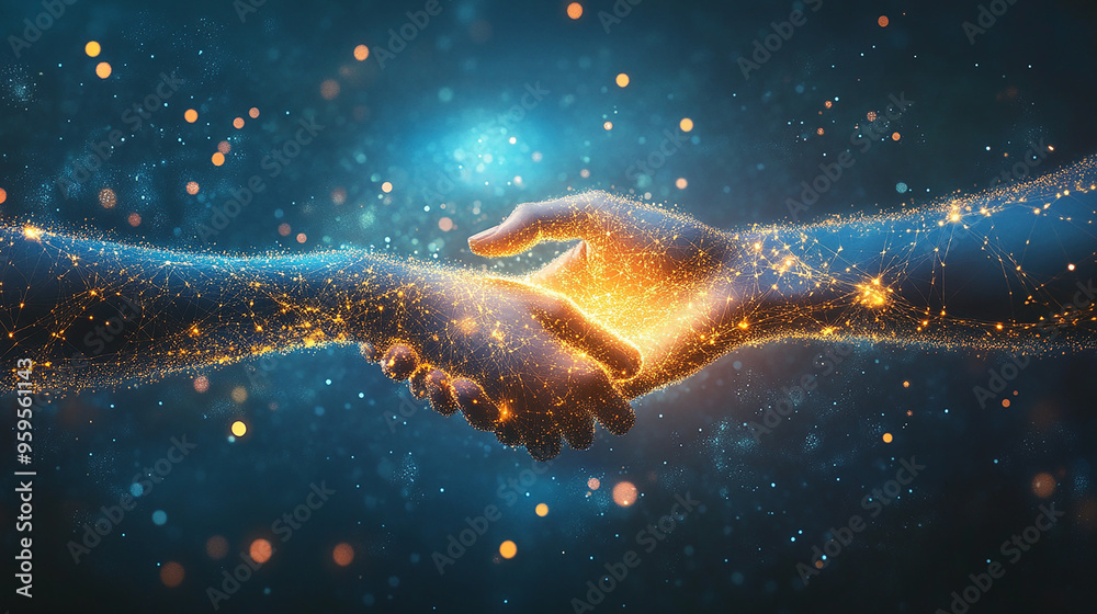 Aufkleber creating connections in a digital world