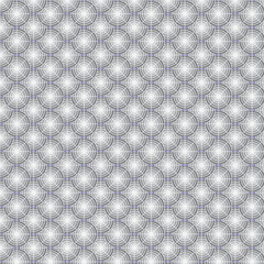 Fototapeta premium Geometric seamless pattern with metal textured circles for wallpaper design