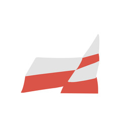 Wave flag happy Indonesia